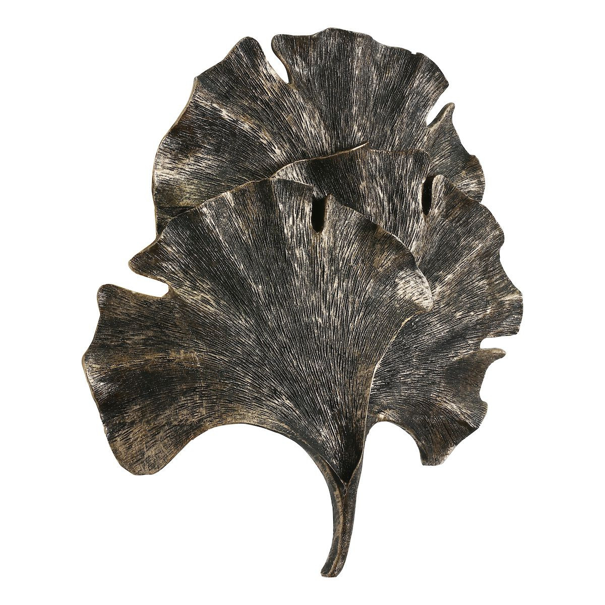 Gingko single wall washer in black / gold